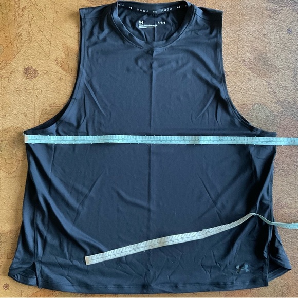 Under Armour RUSH Women's Black tank - Picture 5 of 7